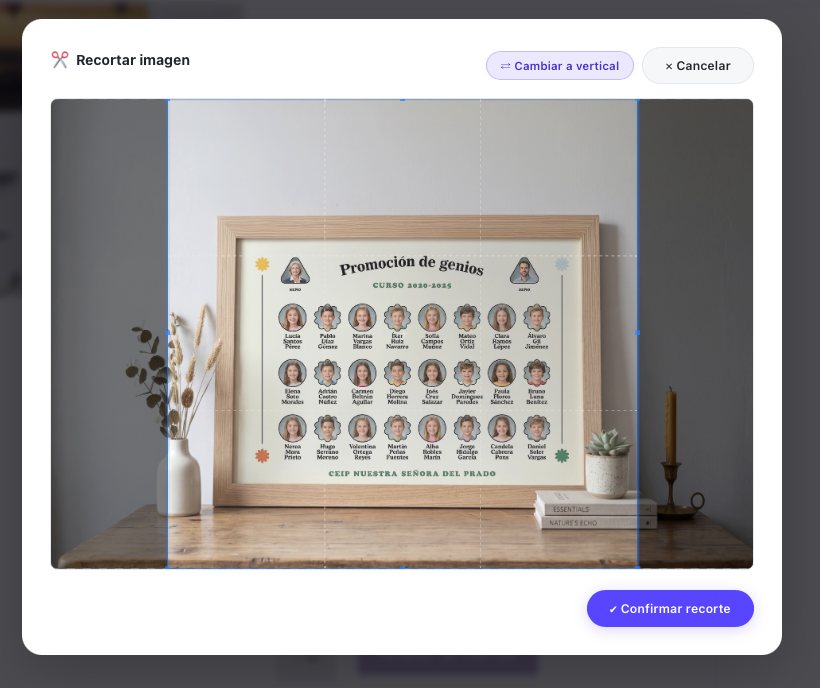 Carga de imagenes con edición, wordpress, wooCommerce